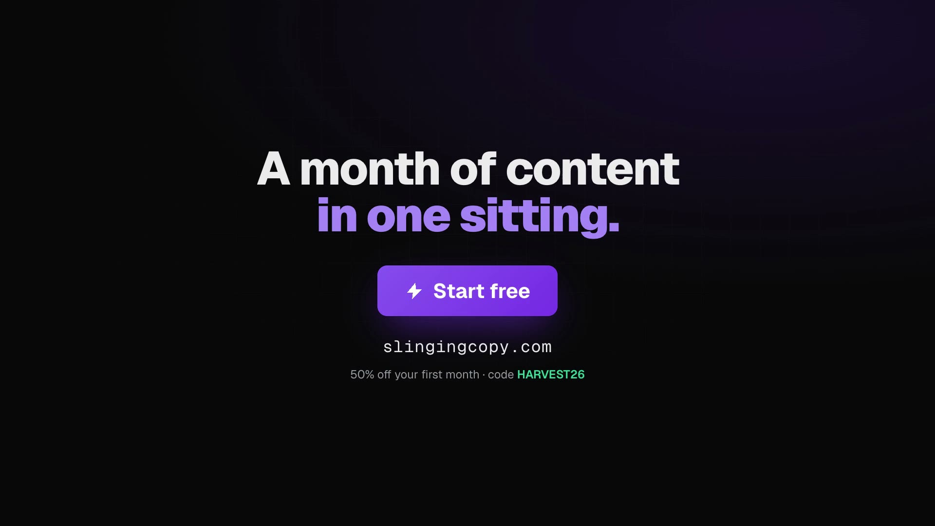 Slinging Copy composer